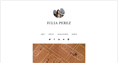 Desktop Screenshot of juliaperezzz.com